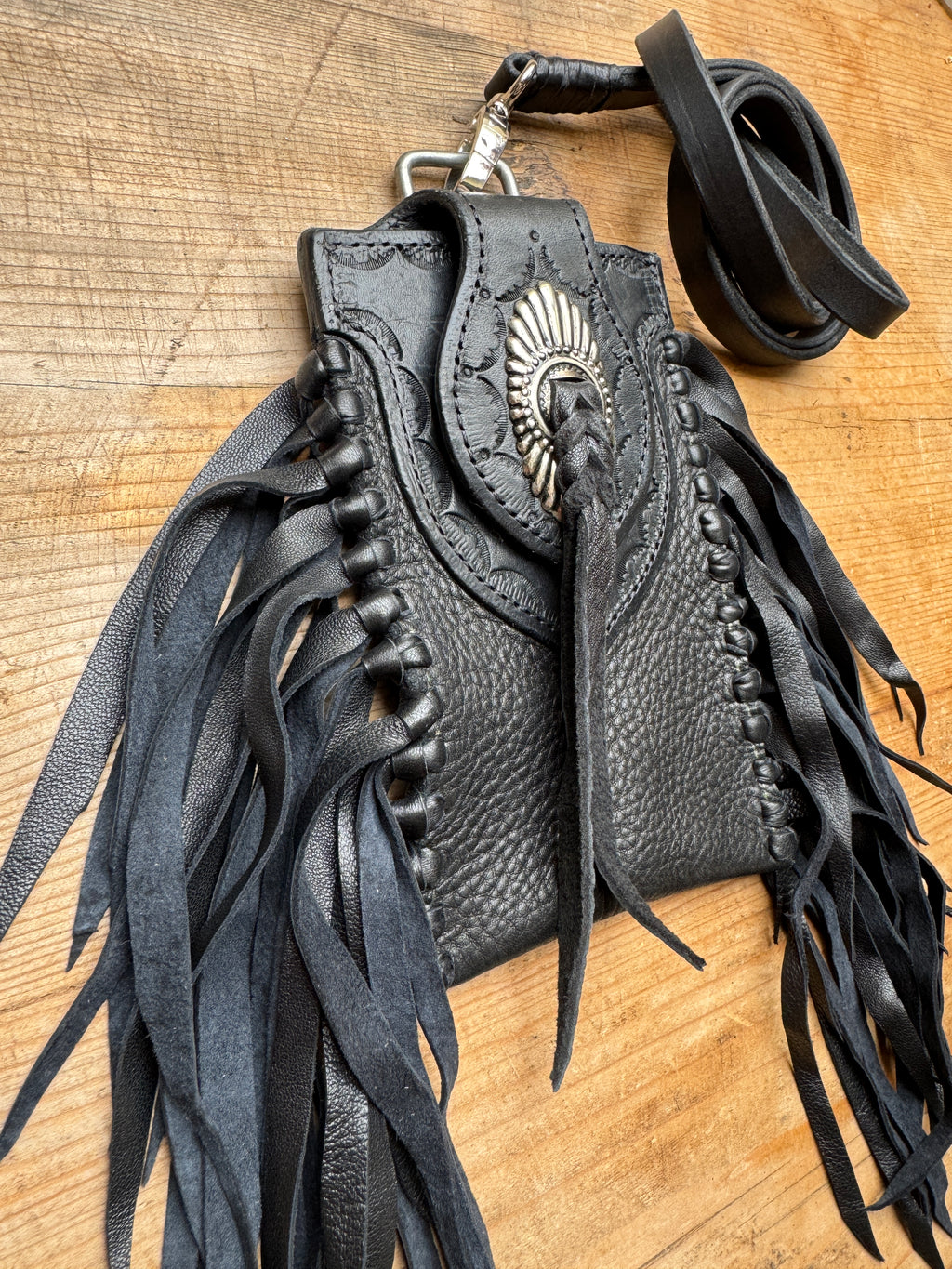 The Midnight Fringe Phone Pouch