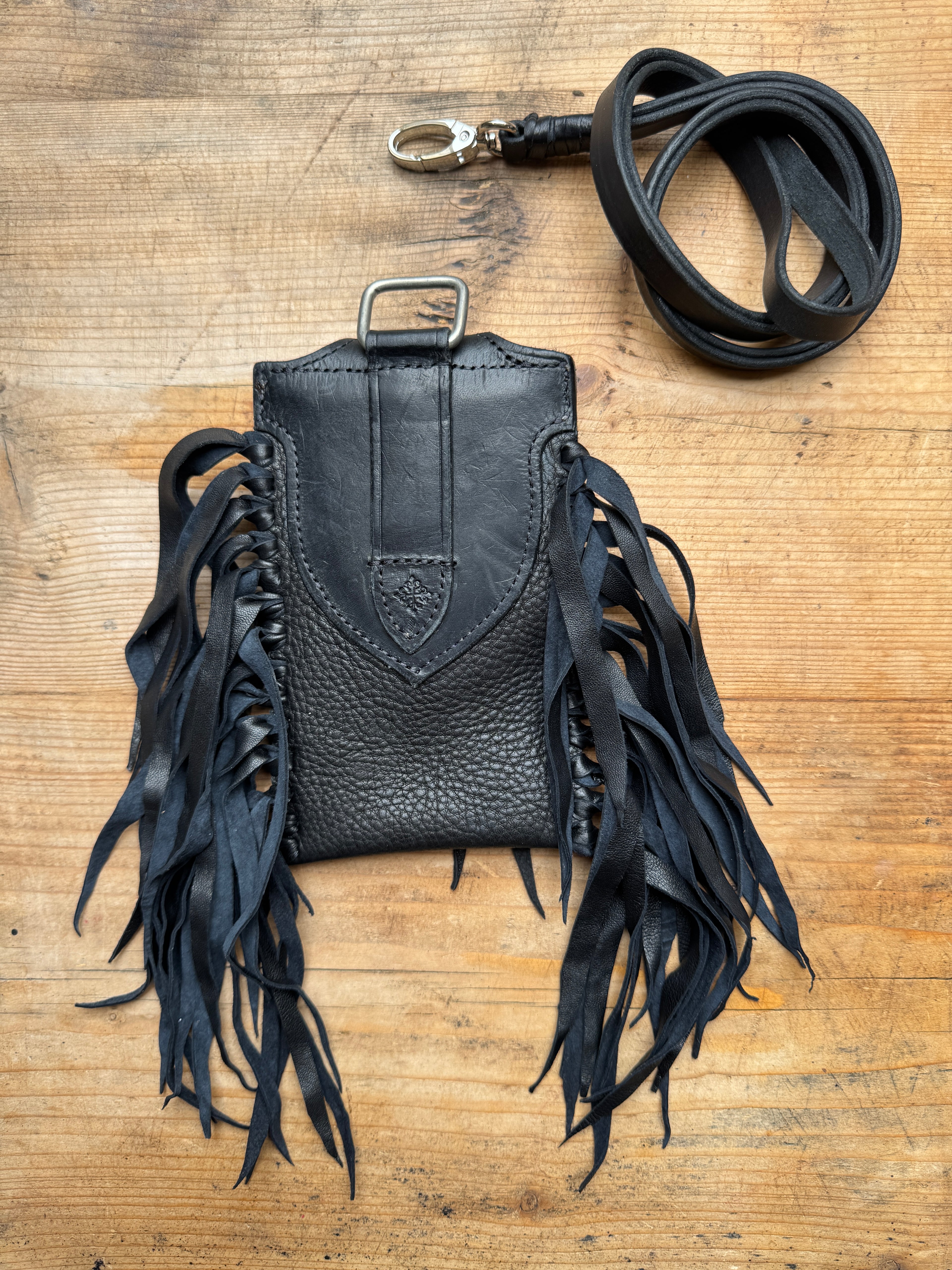 The Midnight Fringe Phone Pouch