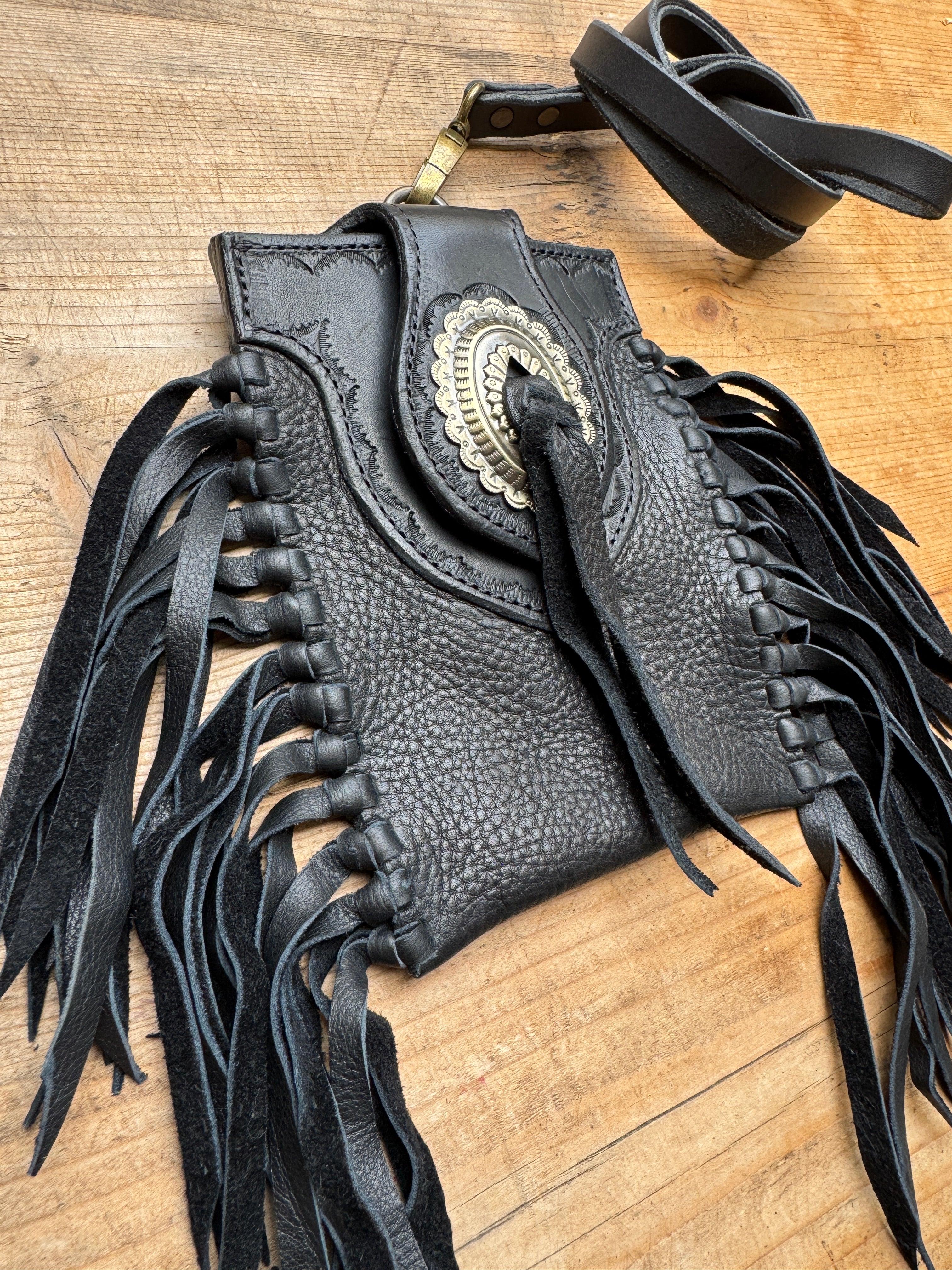 The Outlaw Fringe Phone Pouch