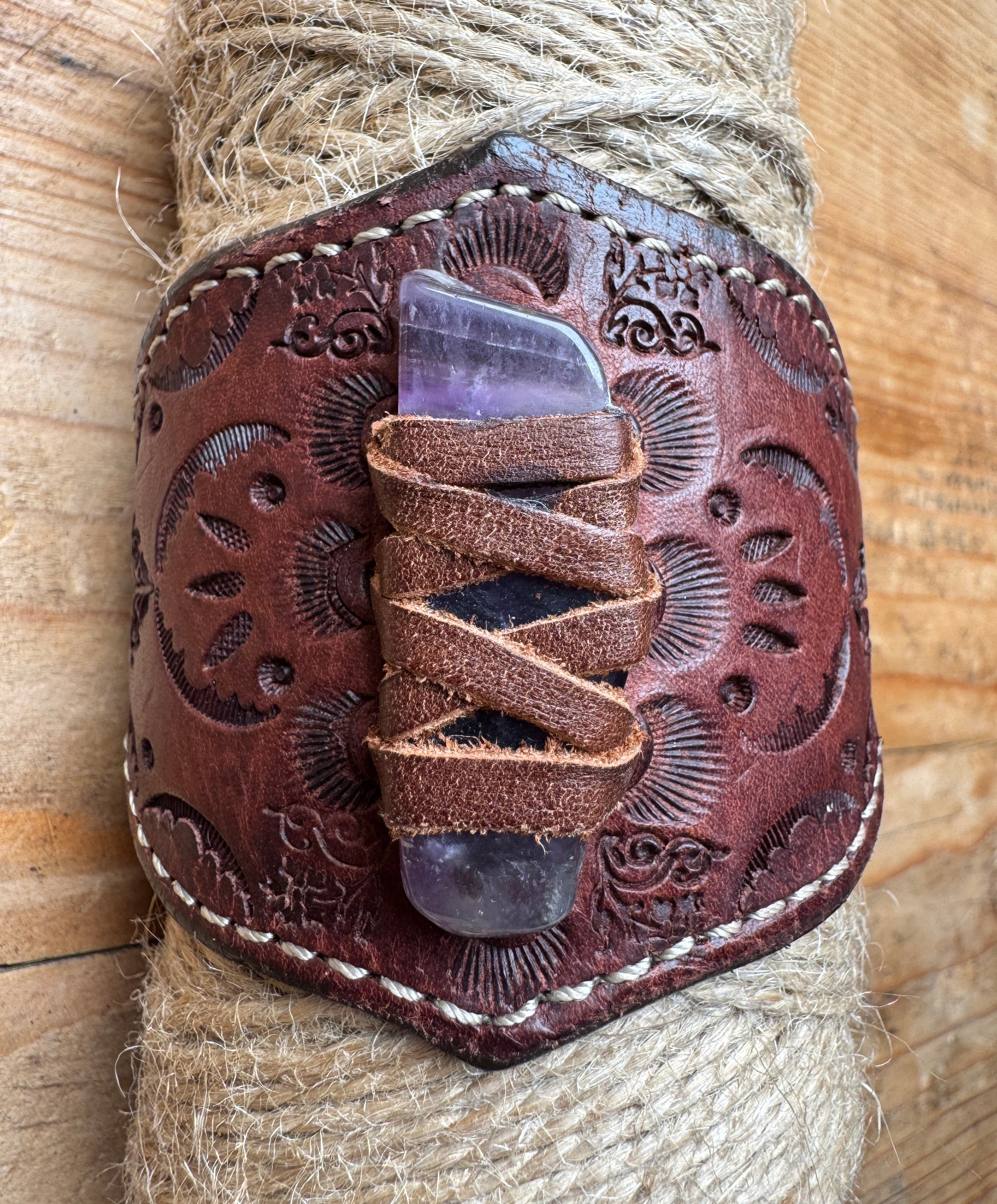 Prairie- Crystal Cuff