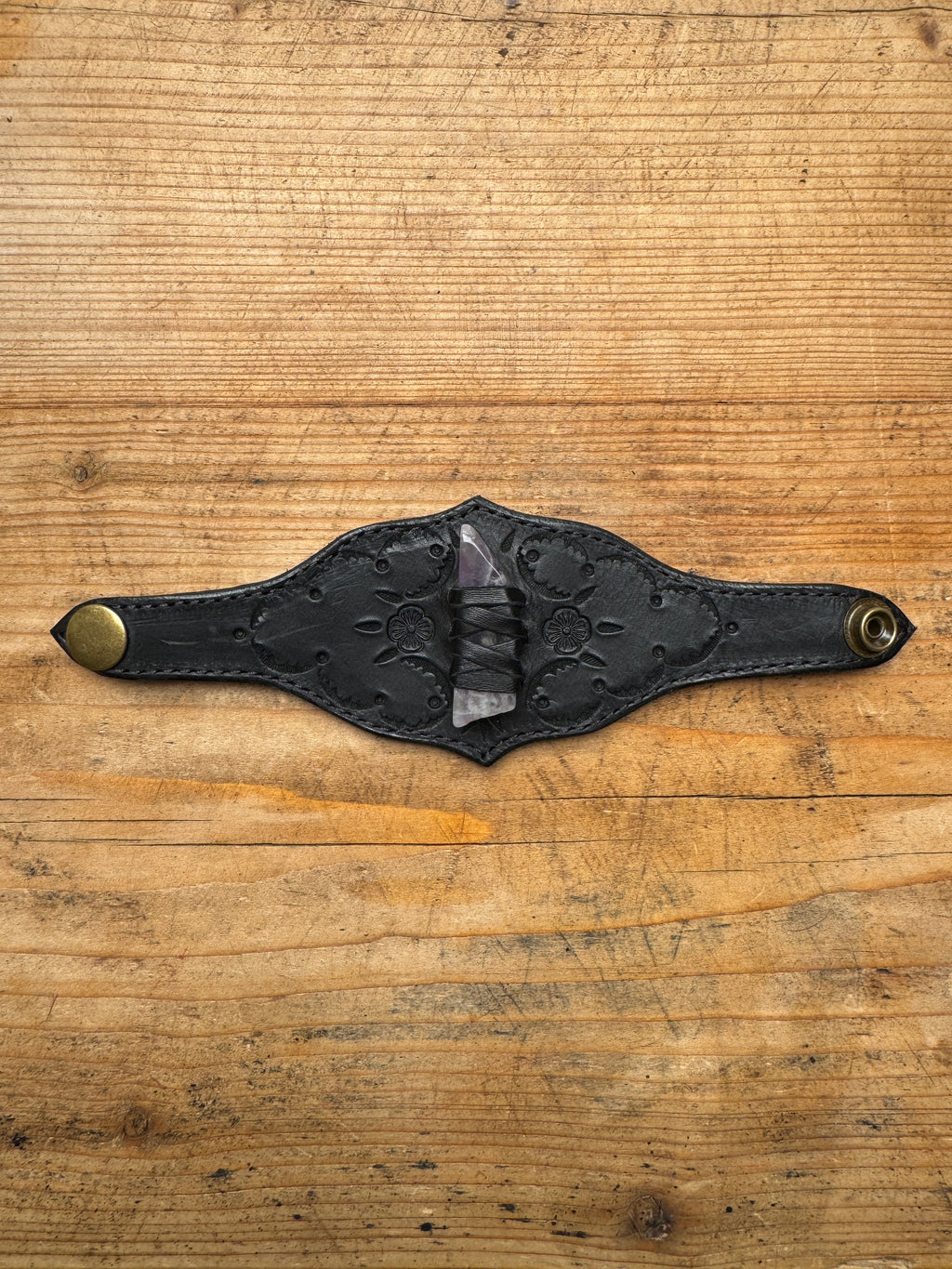 Raven- Crystal Cuff
