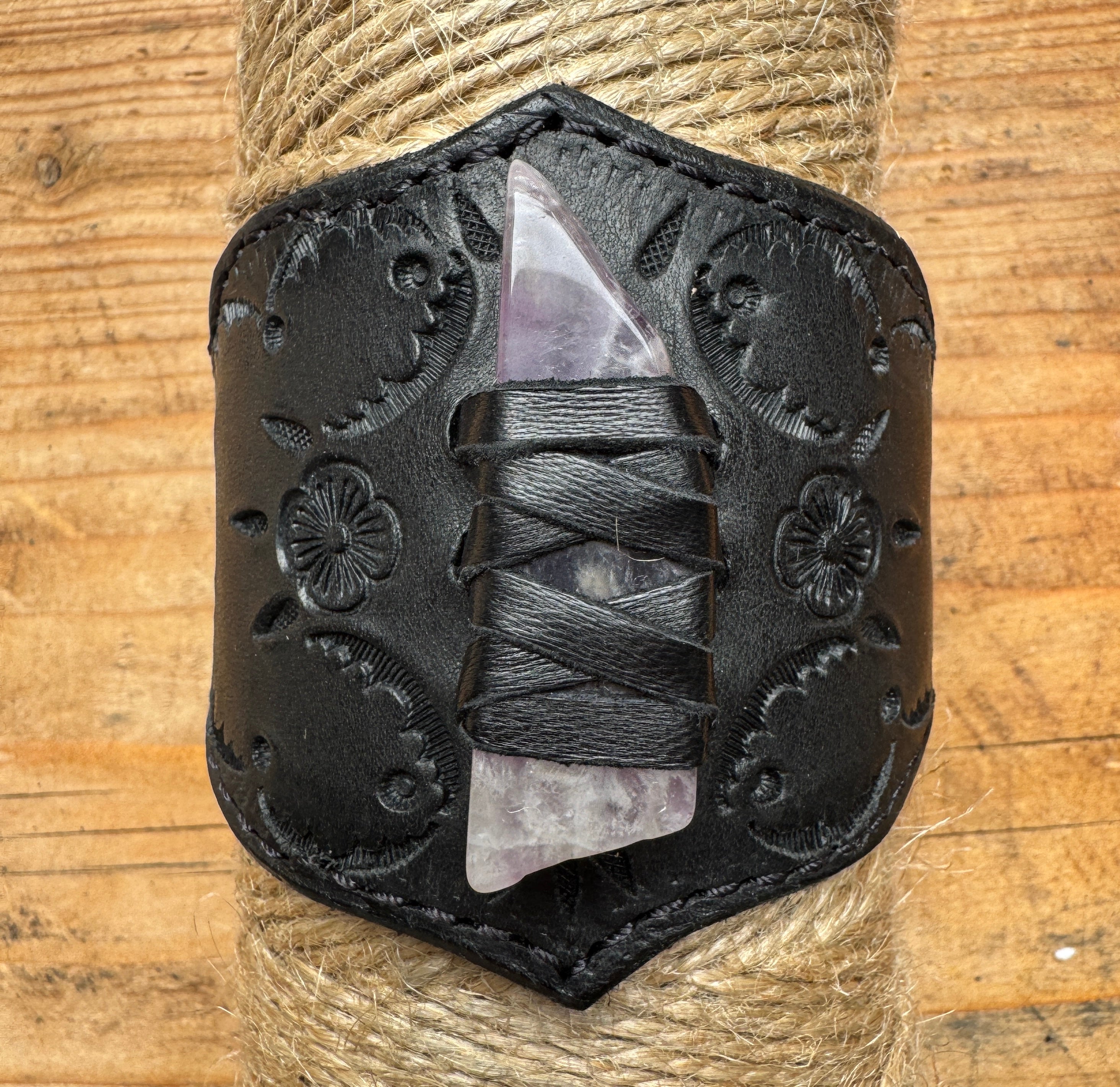 Raven- Crystal Cuff