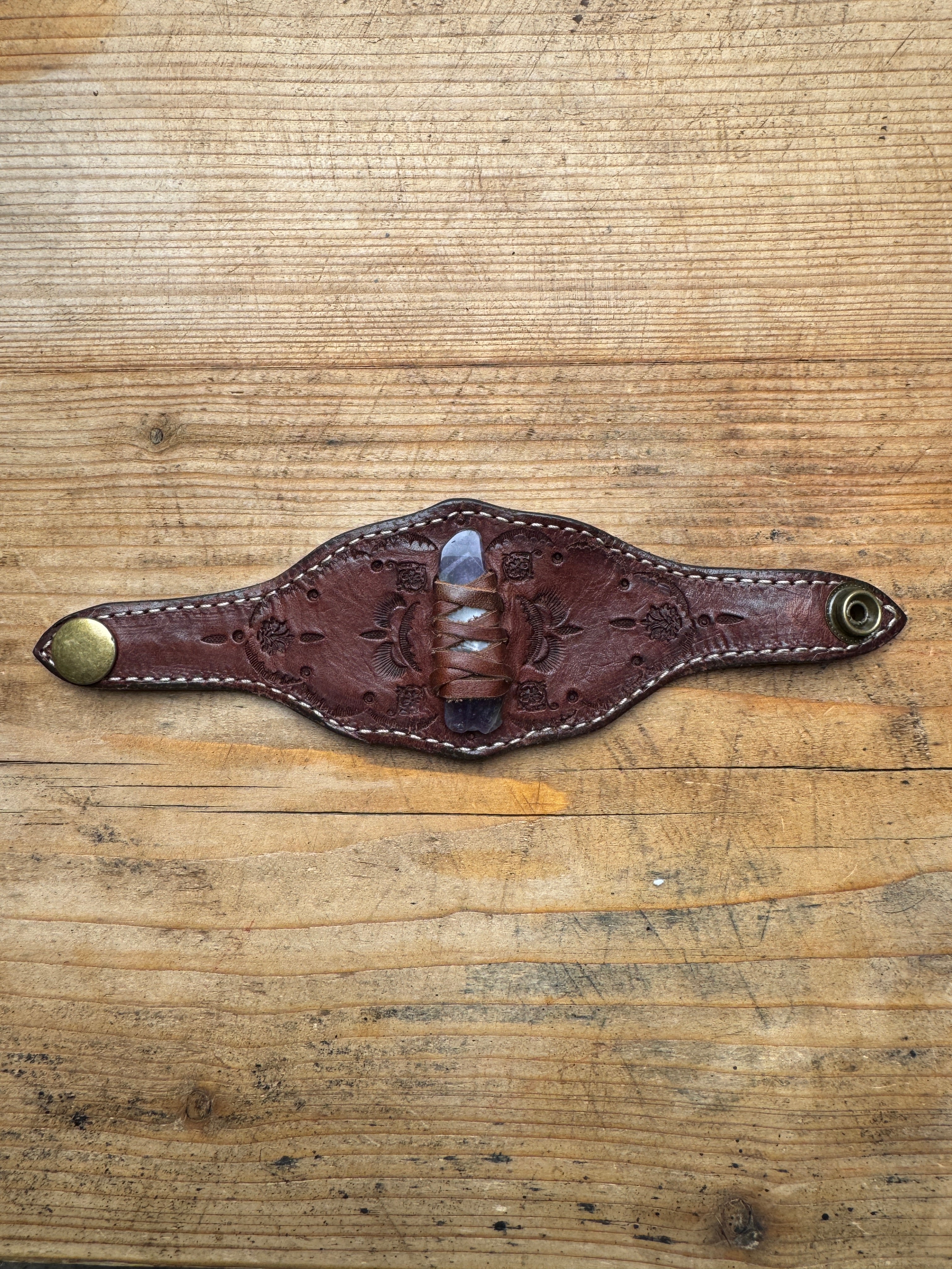 Ember- Crystal Cuff
