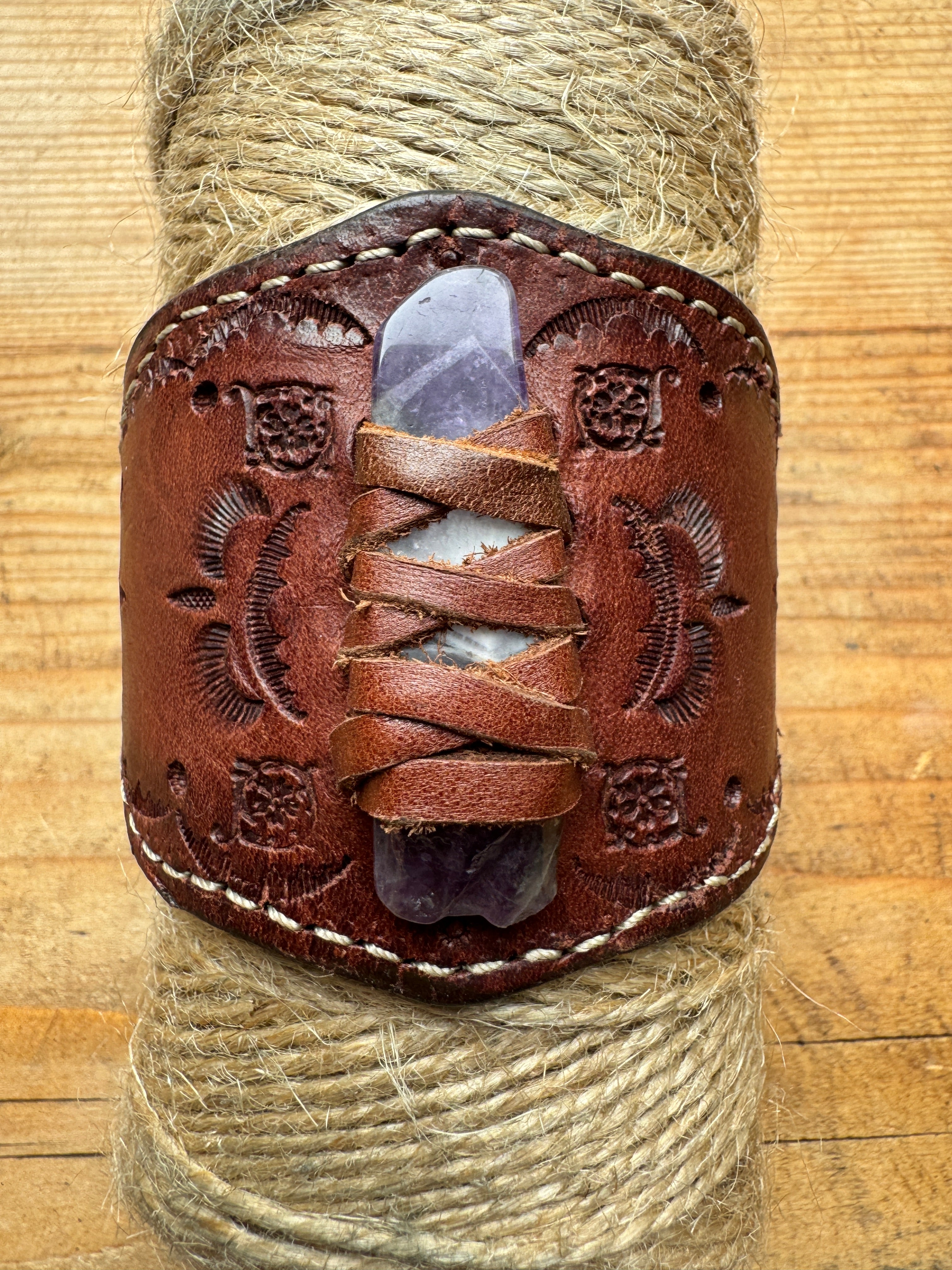 Ember- Crystal Cuff