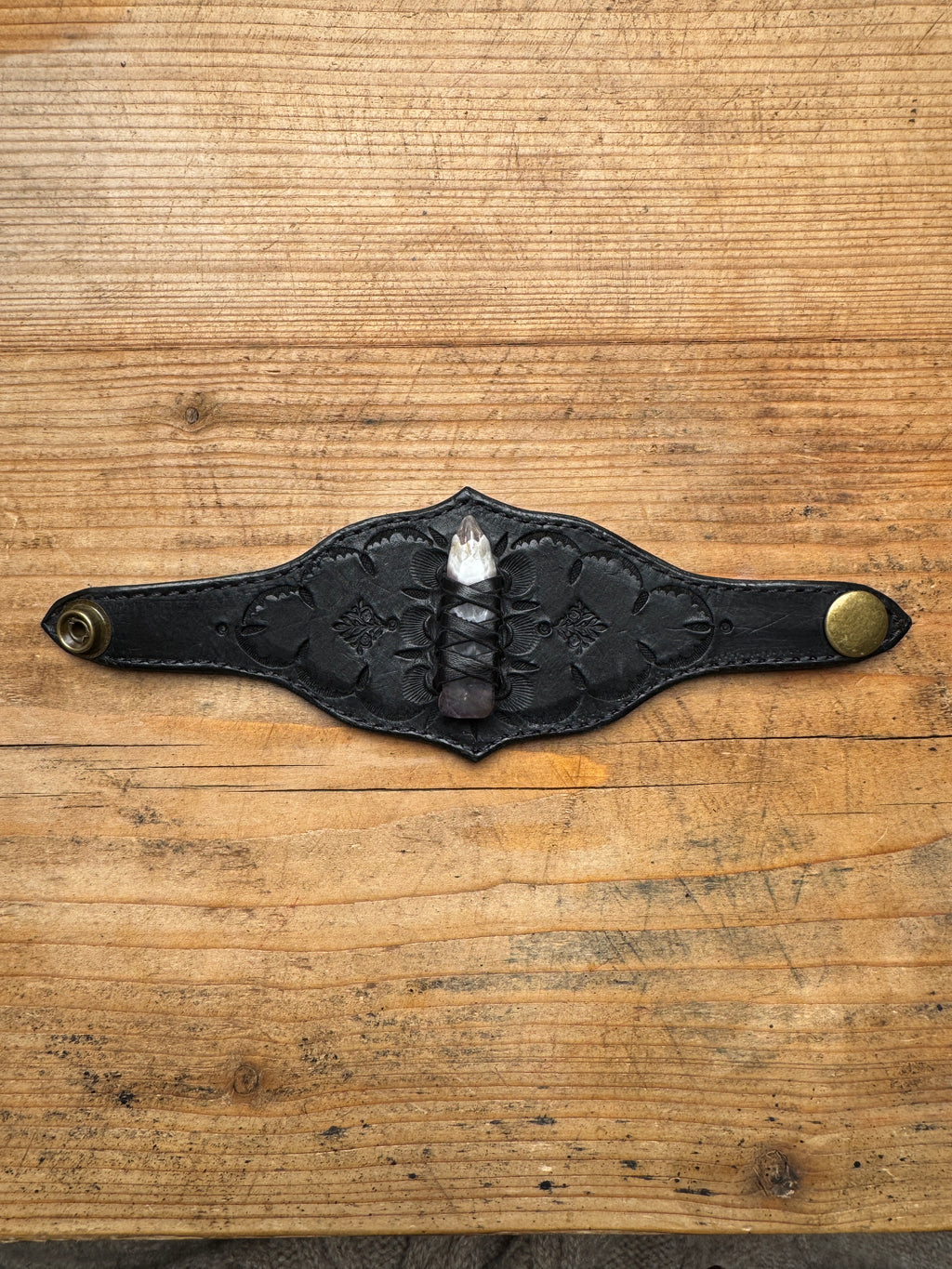 Eclipse- Crystal Cuff
