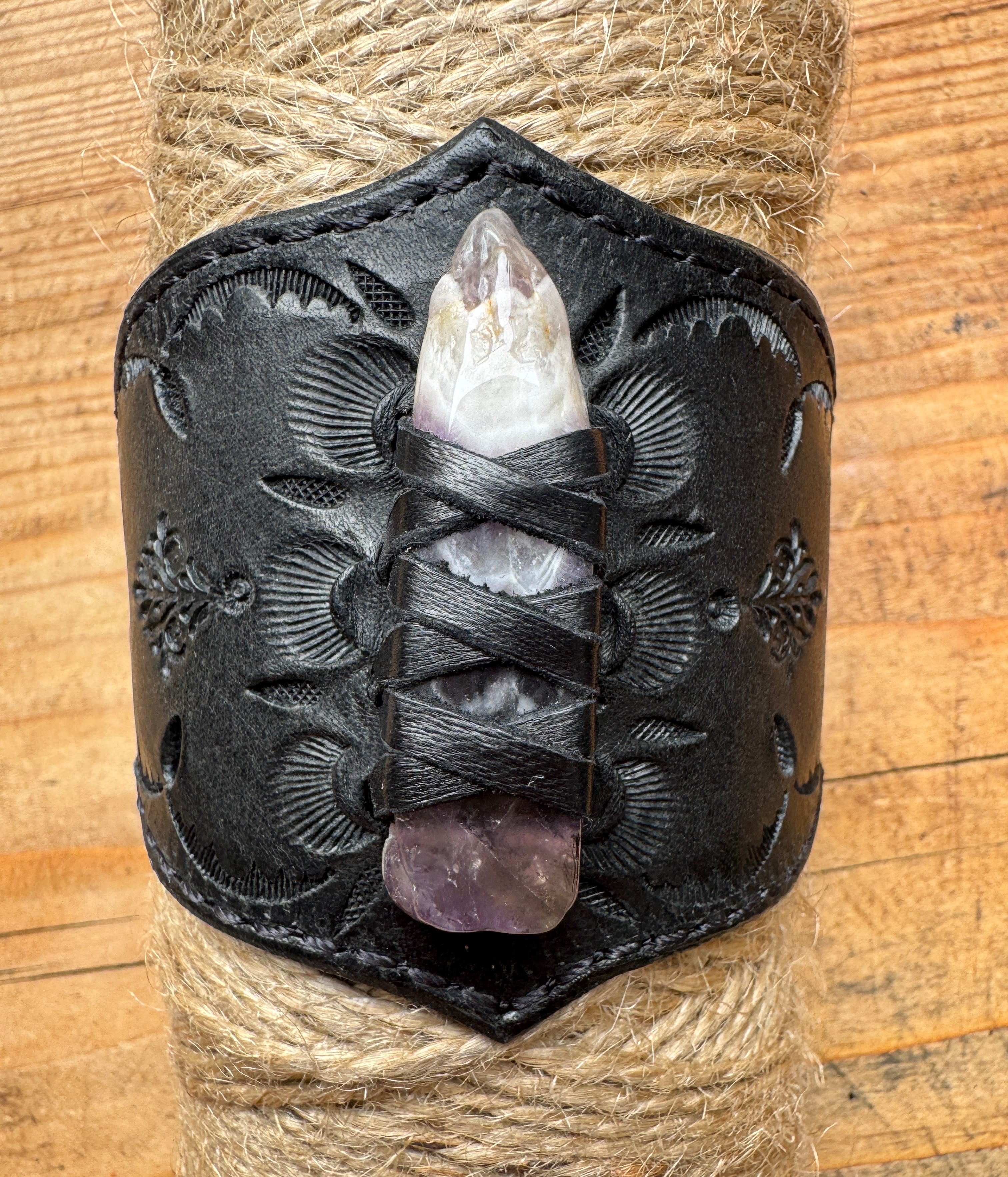 Eclipse- Crystal Cuff