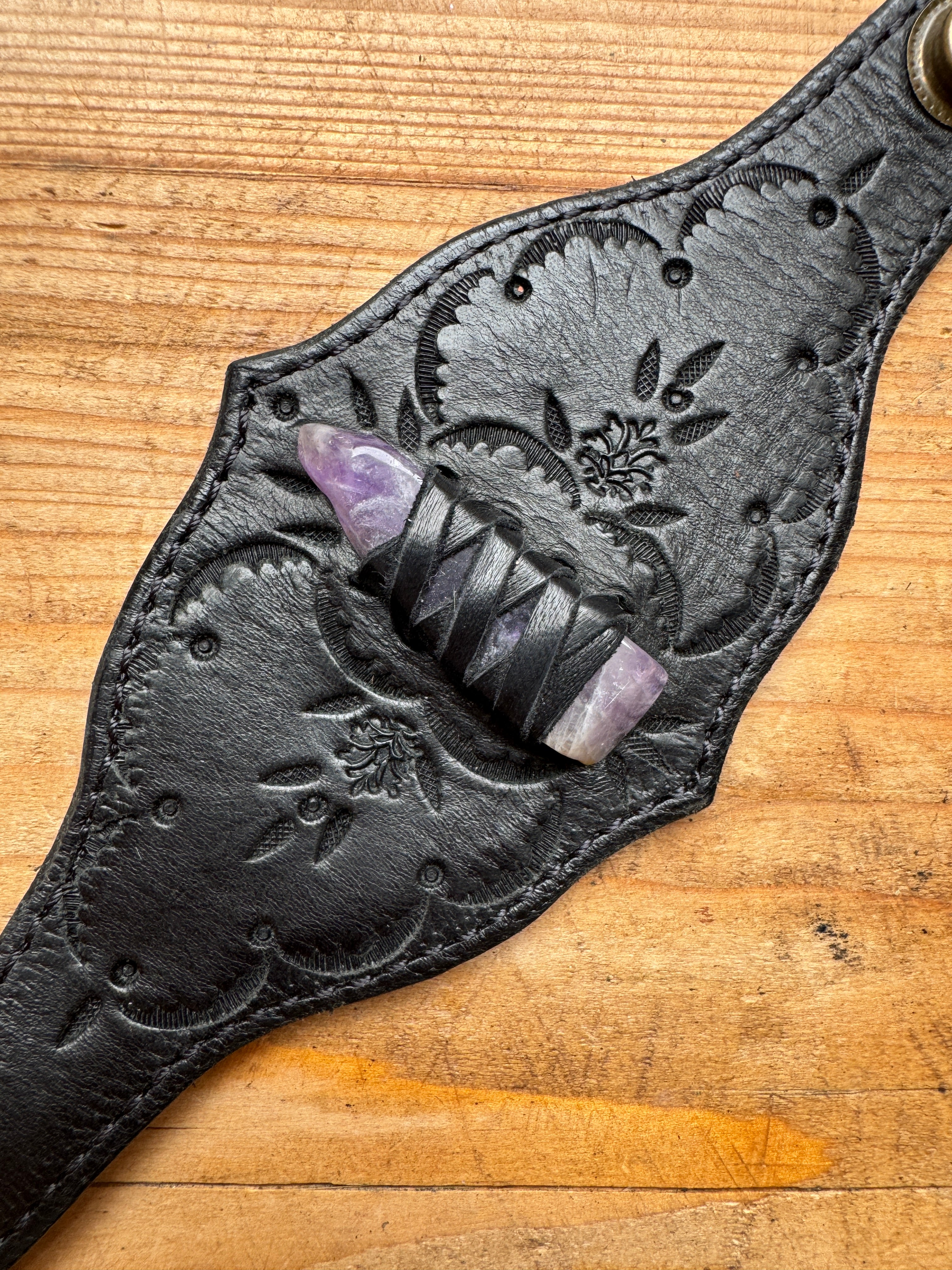 Shadow- Crystal Cuff