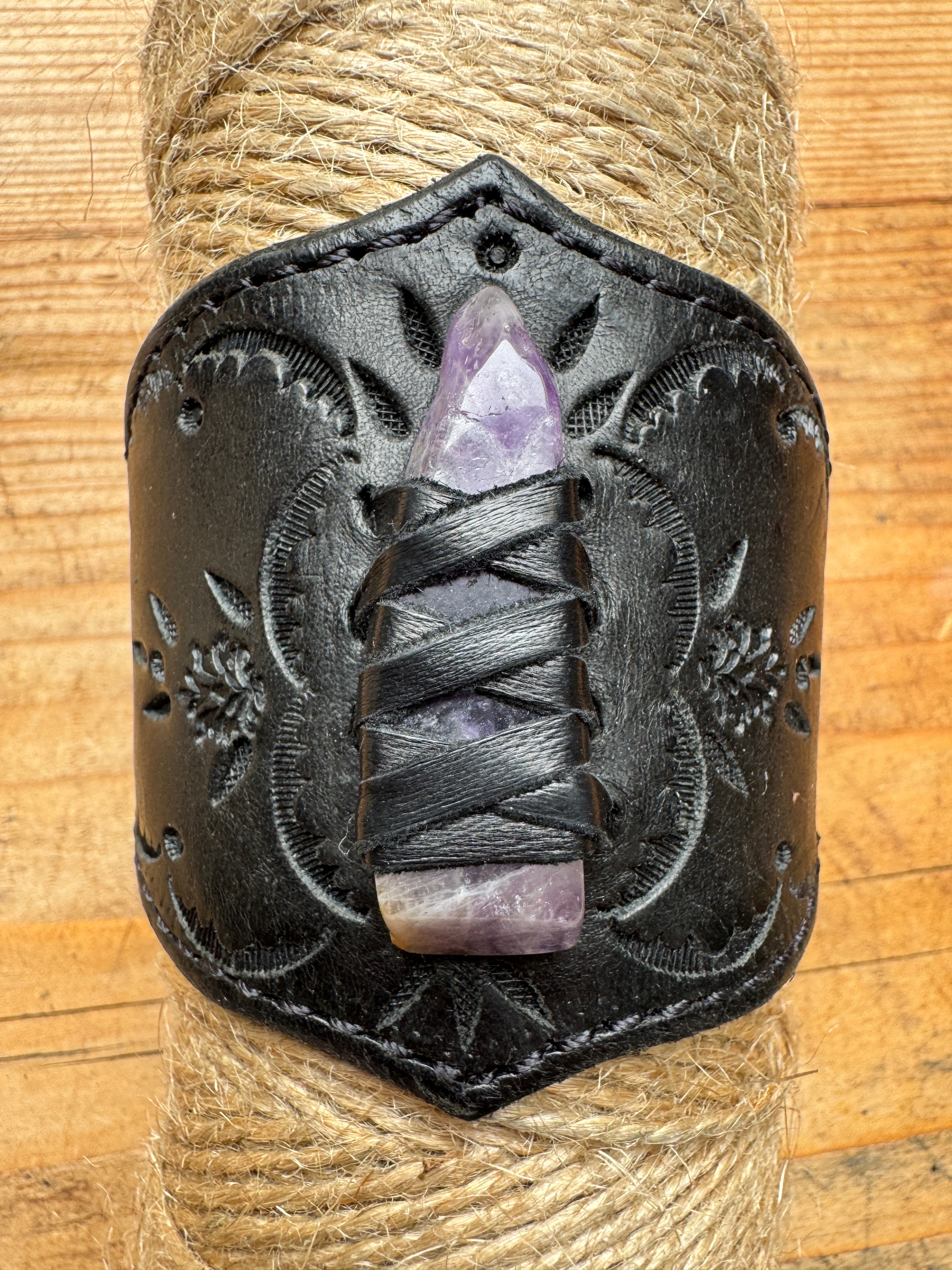 Shadow- Crystal Cuff